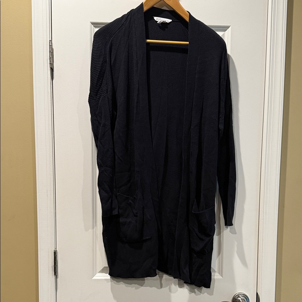 Bcbgeneration Ribbed Black Sweater - image 1